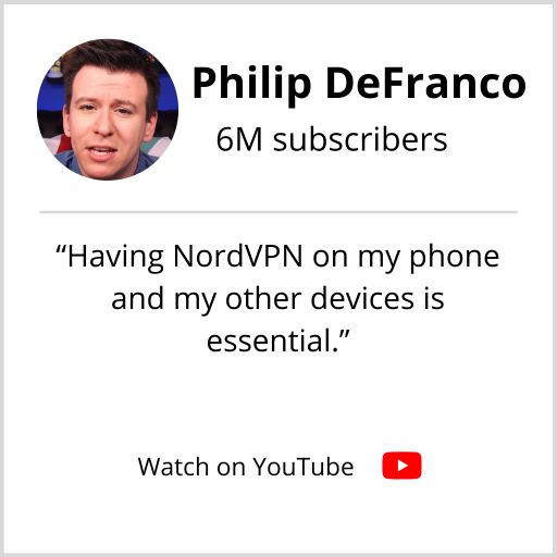 what Philip have to say about NordVPN encryption