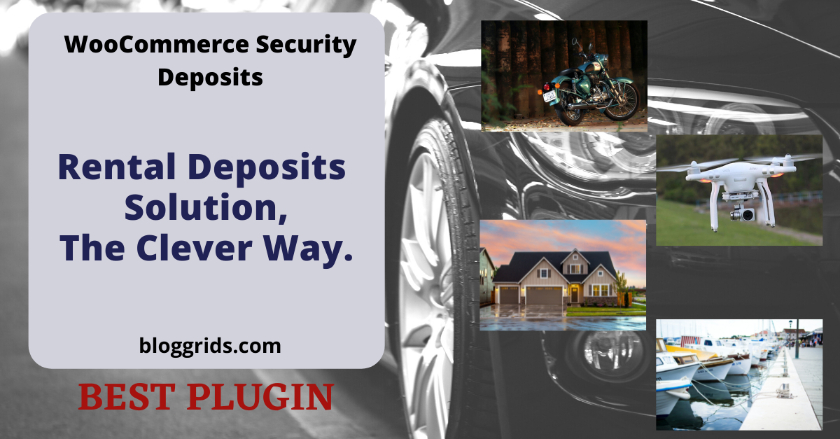 woocommerce security deposits